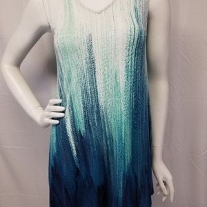 Soma Sleeveless Tunic Top EUC